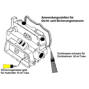 Jeu complet de joints d'étanchéité, moteur ELRING 356.362