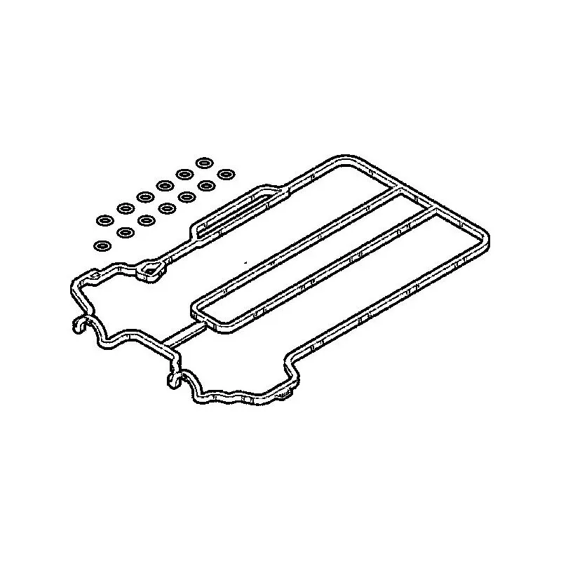 Jeu de joints d'étanchéité, couvercle de culasse ELRING 392.470