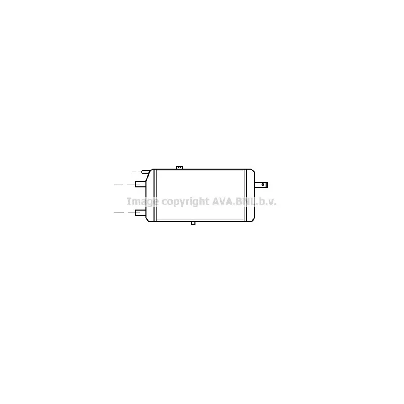 Radiateur, refroidissement du moteur AVA QUALITY COOLING AI2042