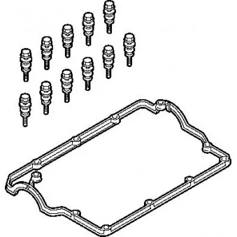 Jeu de joints d'étanchéité, couvercle de culasse ELRING 515.110