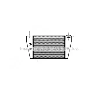 Intercooler, échangeur AVA QUALITY COOLING AI4214