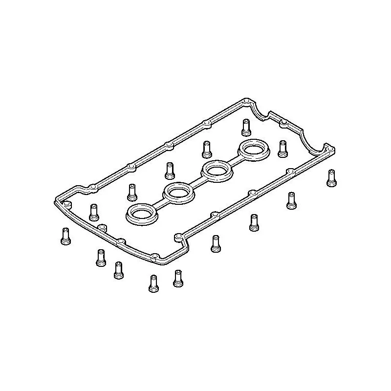 Jeu de joints d'étanchéité, couvercle de culasse ELRING 569.860