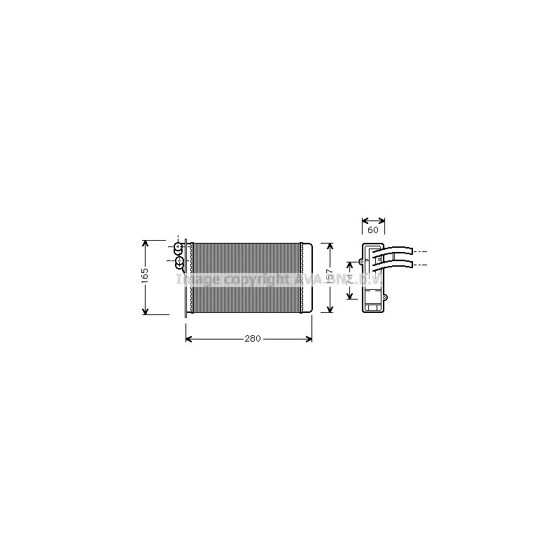 Système de chauffage AVA QUALITY COOLING AI6141