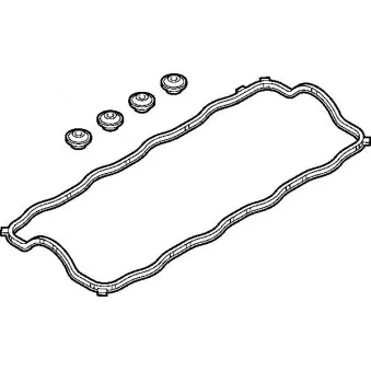Jeu de joints d'étanchéité, couvercle de culasse ELRING 685.670