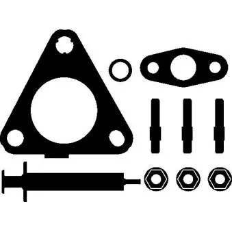 Kit de montage, turbo ELRING 714.380