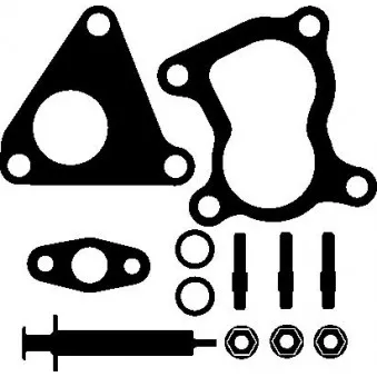Kit de montage, turbo ELRING 714.860