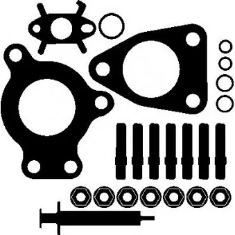 Kit de montage, turbo ELRING 715.381