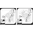 Jeu de joints d'étanchéité, couvercle de culasse ELRING 726.290 - Visuel 2