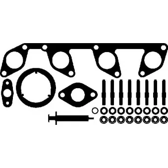 Kit de montage, turbo ELRING 740.790