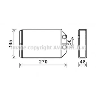 Système de chauffage AVA QUALITY COOLING AIA6393