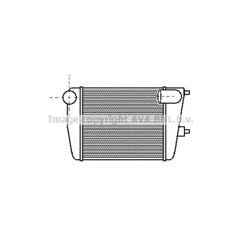 Intercooler, échangeur AVA QUALITY COOLING AL4041