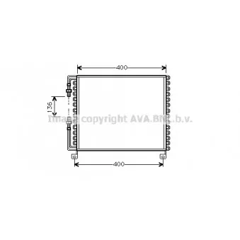 Condenseur, climatisation AVA QUALITY COOLING AL5059