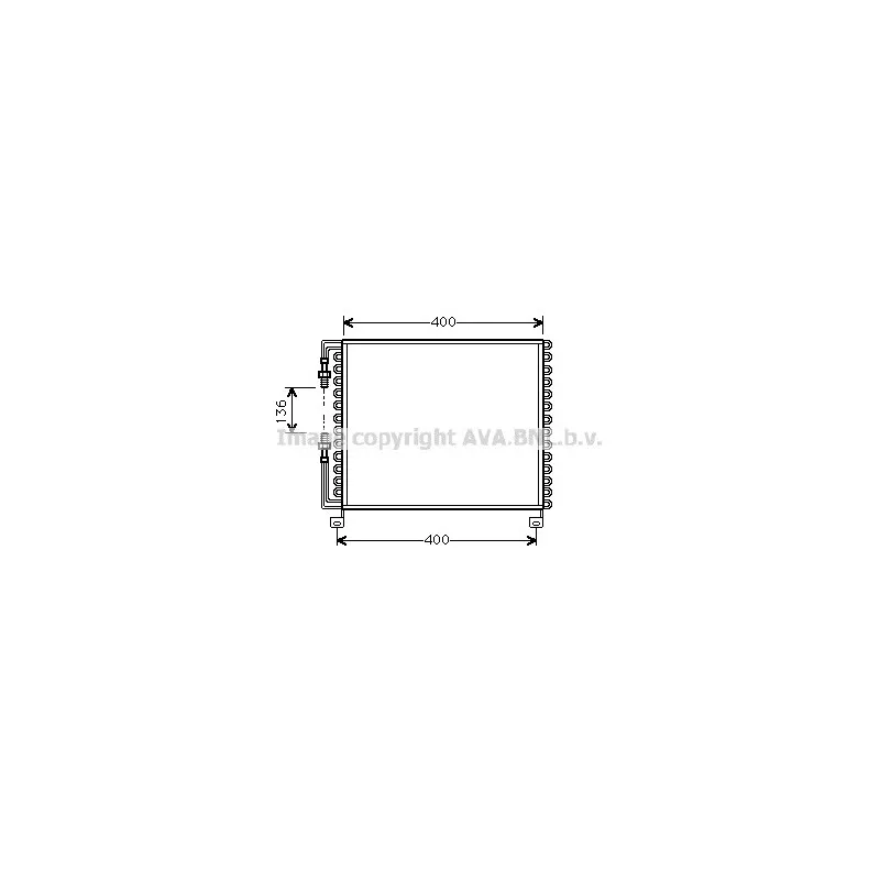 Condenseur, climatisation AVA QUALITY COOLING AL5059