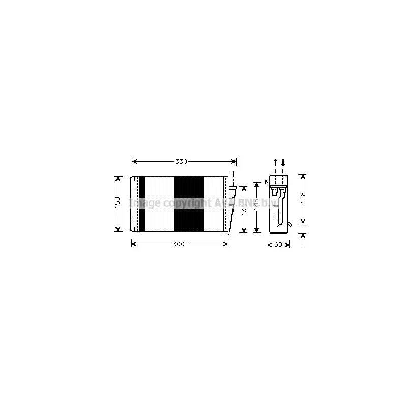 Système de chauffage AVA QUALITY COOLING AL6015