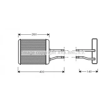 Système de chauffage AVA QUALITY COOLING AL6073