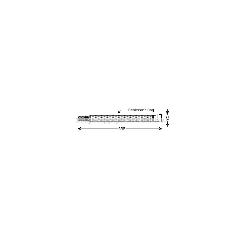 Filtre déshydratant, climatisation AVA QUALITY COOLING ALD108