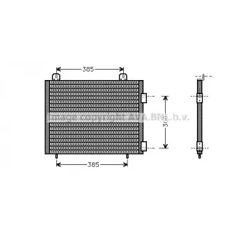 Condenseur, climatisation AVA QUALITY COOLING AU5141