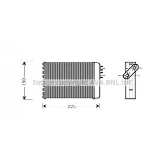 Système de chauffage AVA QUALITY COOLING AU6087