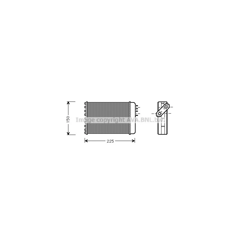 Système de chauffage AVA QUALITY COOLING AU6087