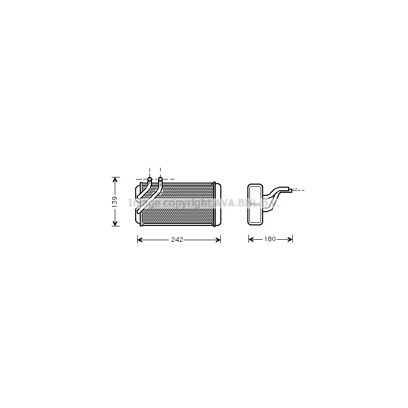 Système de chauffage AVA QUALITY COOLING AU6106