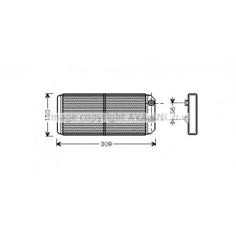 Système de chauffage AVA QUALITY COOLING AU6180
