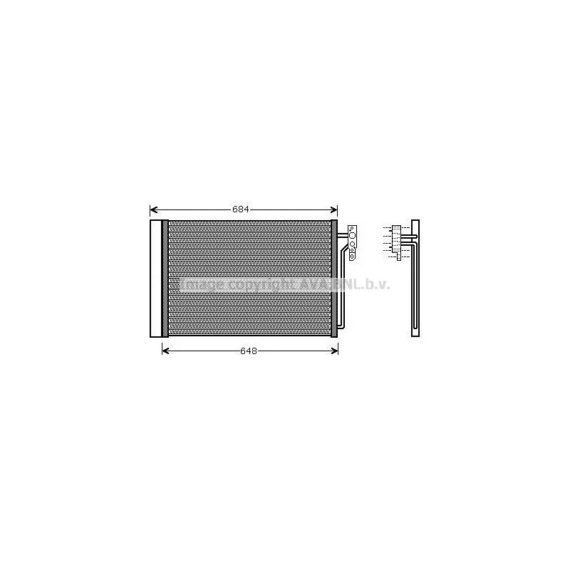 Condenseur, climatisation AVA QUALITY COOLING AUA5182D