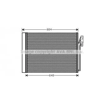 Condenseur, climatisation AVA QUALITY COOLING AUA5211D
