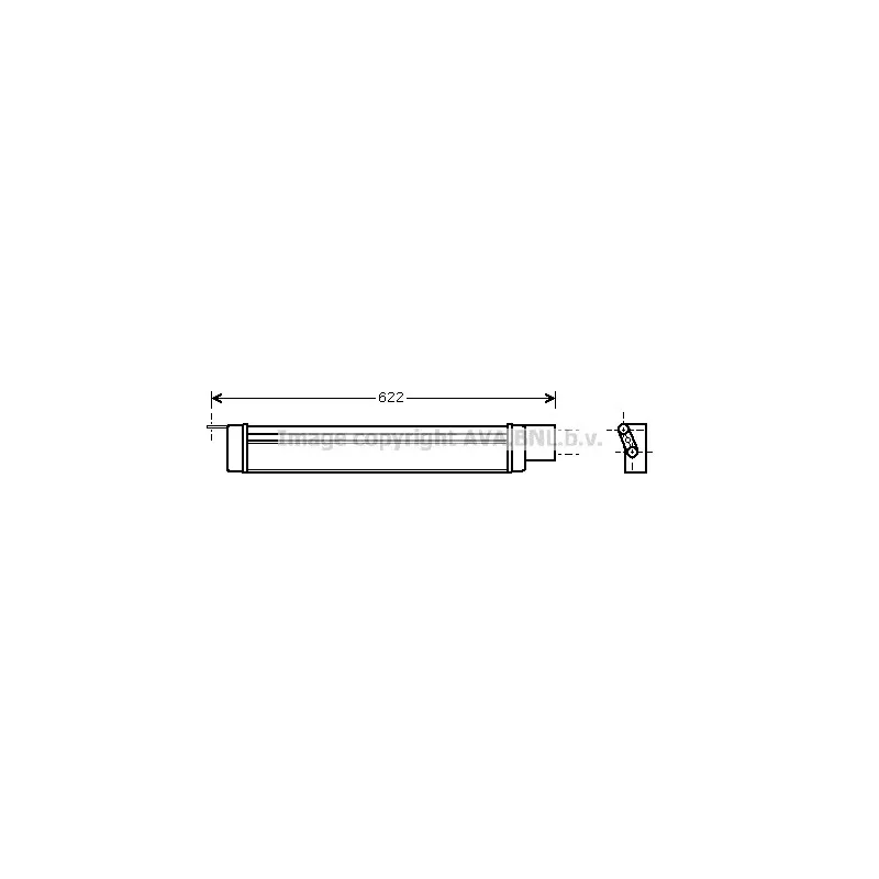 Radiateur d'huile AVA QUALITY COOLING BW3266