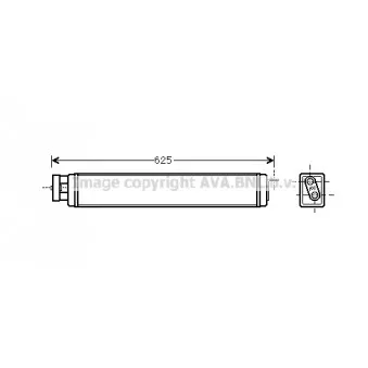 Radiateur d'huile AVA QUALITY COOLING BW3398