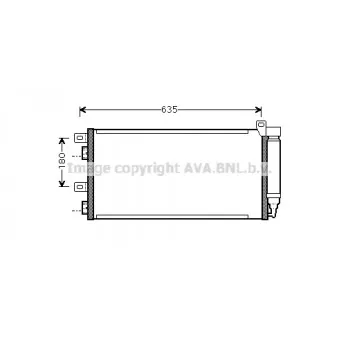 Condenseur, climatisation AVA QUALITY COOLING BW5256D