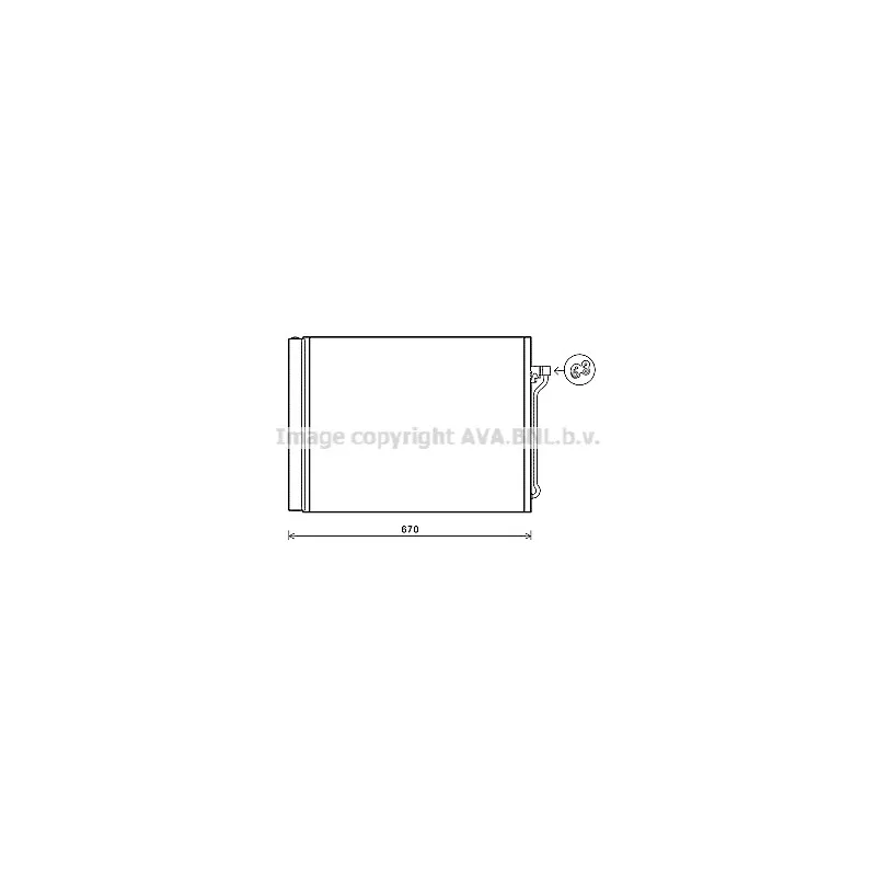 Condenseur, climatisation AVA QUALITY COOLING BW5409D