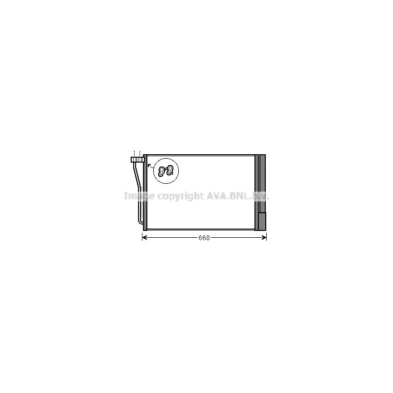 Condenseur, climatisation AVA QUALITY COOLING BW5490D