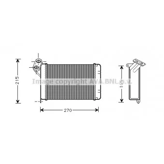 Système de chauffage AVA QUALITY COOLING BW6005