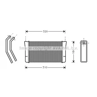 Système de chauffage AVA QUALITY COOLING BW6080