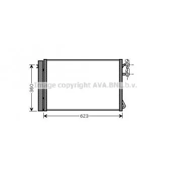 Condenseur, climatisation AVA QUALITY COOLING BWA5295D