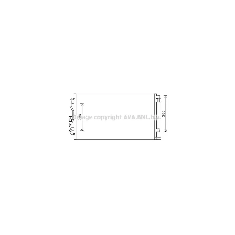 Condenseur, climatisation AVA QUALITY COOLING BWA5434D