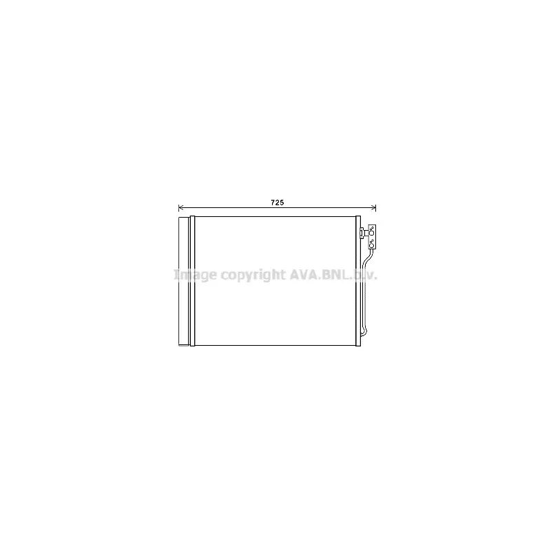 Condenseur, climatisation AVA QUALITY COOLING BWA5435D