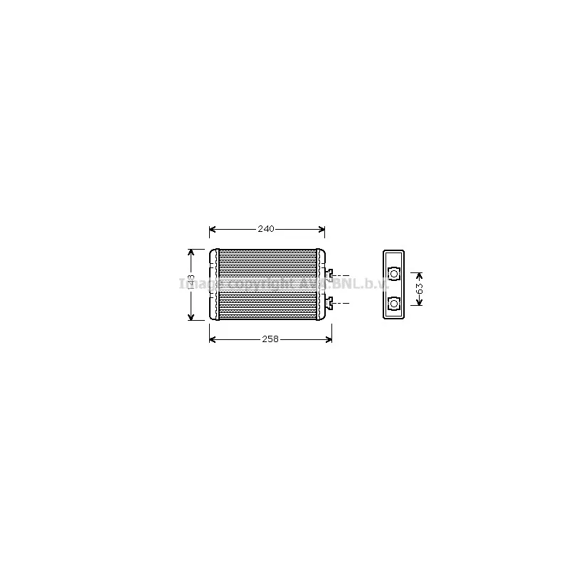 Système de chauffage AVA QUALITY COOLING BWA6210