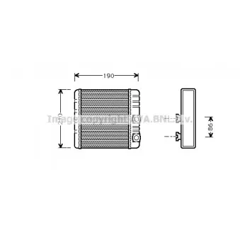Système de chauffage AVA QUALITY COOLING BWA6211