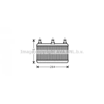 Système de chauffage AVA QUALITY COOLING BWA6341
