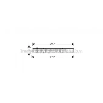 Filtre déshydratant, climatisation AVA QUALITY COOLING BWD298