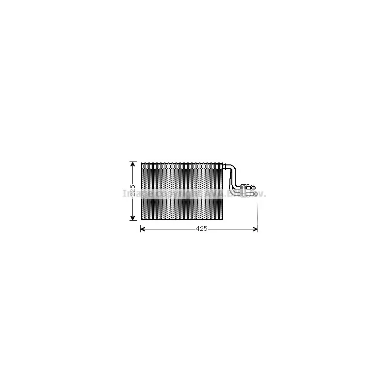 Evaporateur climatisation AVA QUALITY COOLING BWV364