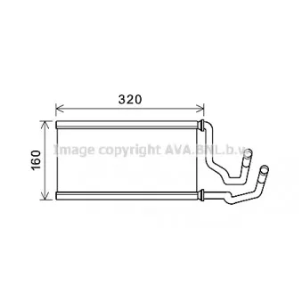 Système de chauffage AVA QUALITY COOLING CCA6002