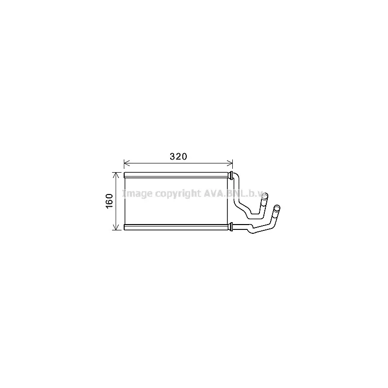 Système de chauffage AVA QUALITY COOLING CCA6002