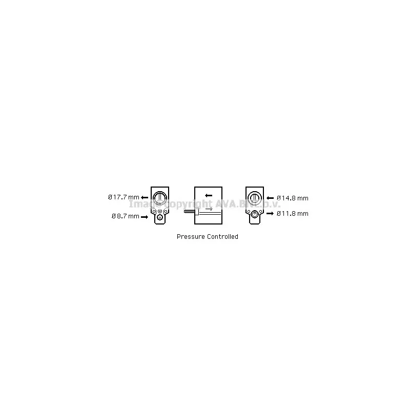 Détendeur, climatisation AVA QUALITY COOLING CN1220