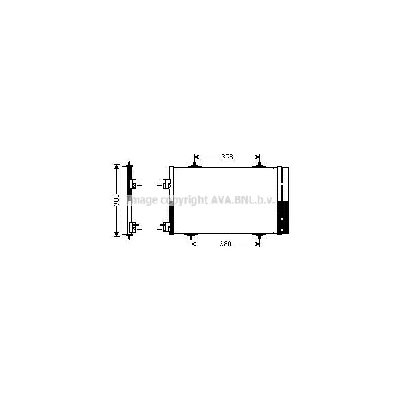 Condenseur, climatisation AVA QUALITY COOLING CN5272D
