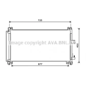 Condenseur, climatisation AVA QUALITY COOLING CN5273D