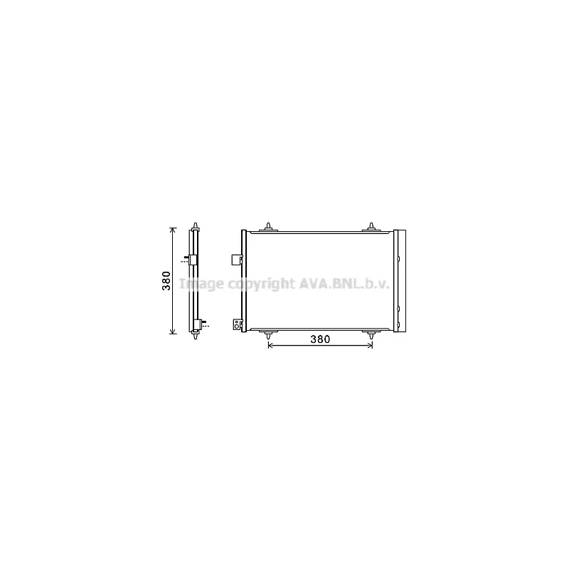 Condenseur, climatisation AVA QUALITY COOLING CN5274D