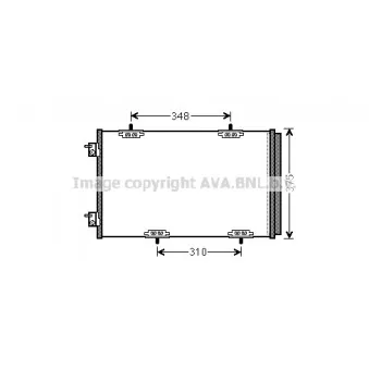 Condenseur, climatisation AVA QUALITY COOLING CN5290D