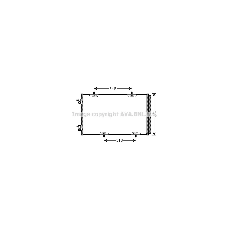 Condenseur, climatisation AVA QUALITY COOLING CN5290D